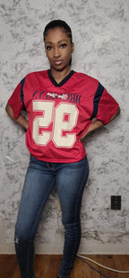 Oversized Graphic "Brooklyn" Jersey Top