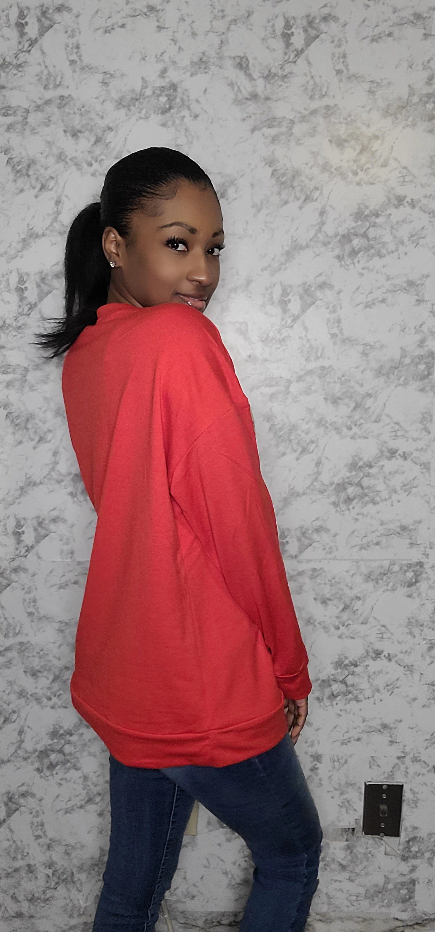 Positive Affirmations Oversized Sweatshirt