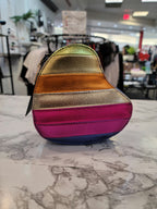 Multi Colored Heart Shaped Bag