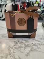 Multi Brown Crossbody Handbag