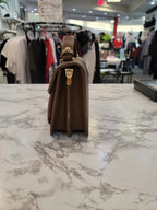 Brown Tiled Fall Crossbody Bag