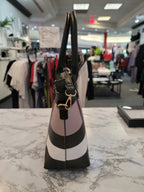 Black & Grey Large Handbag