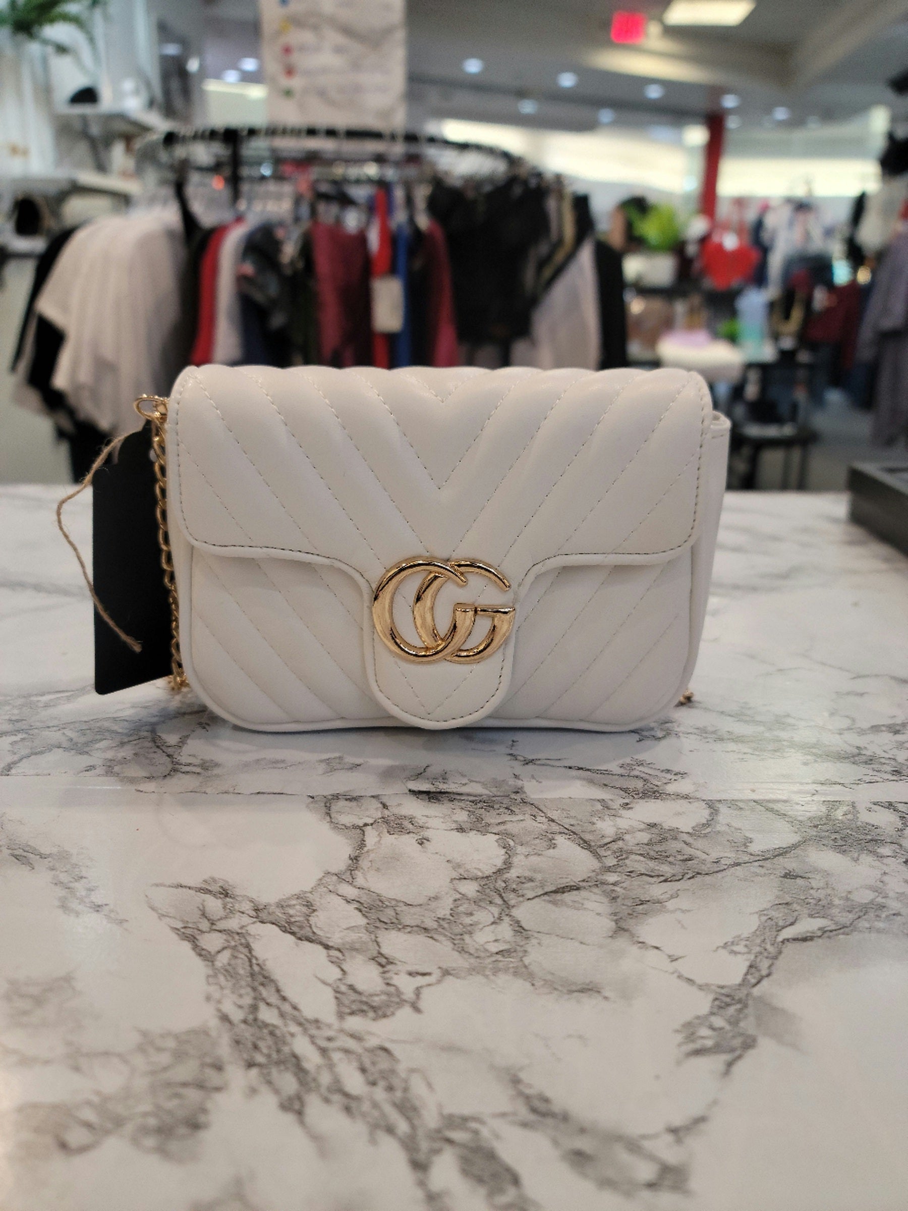 Quilted Mini GC Crossbody Bag