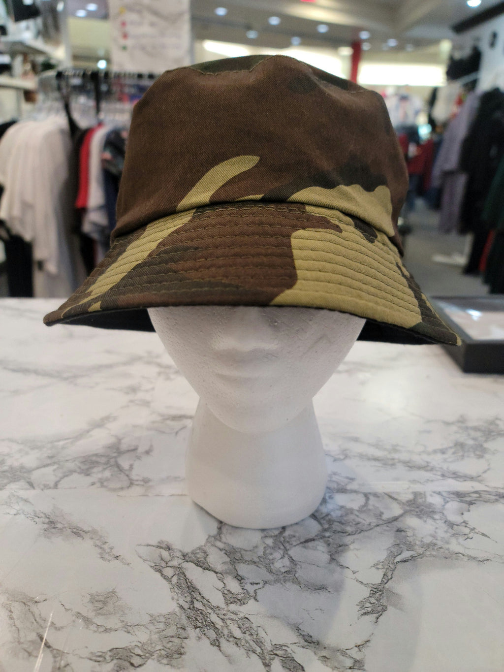 Camo Print Bucket Hat