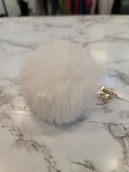 Furry Ball Keychain