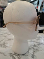Light Gold Trim Square Sunglasses