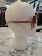 Light Mauve Square Trim Sunglasses