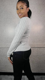 4 Side Button Crisscross Front Shirt