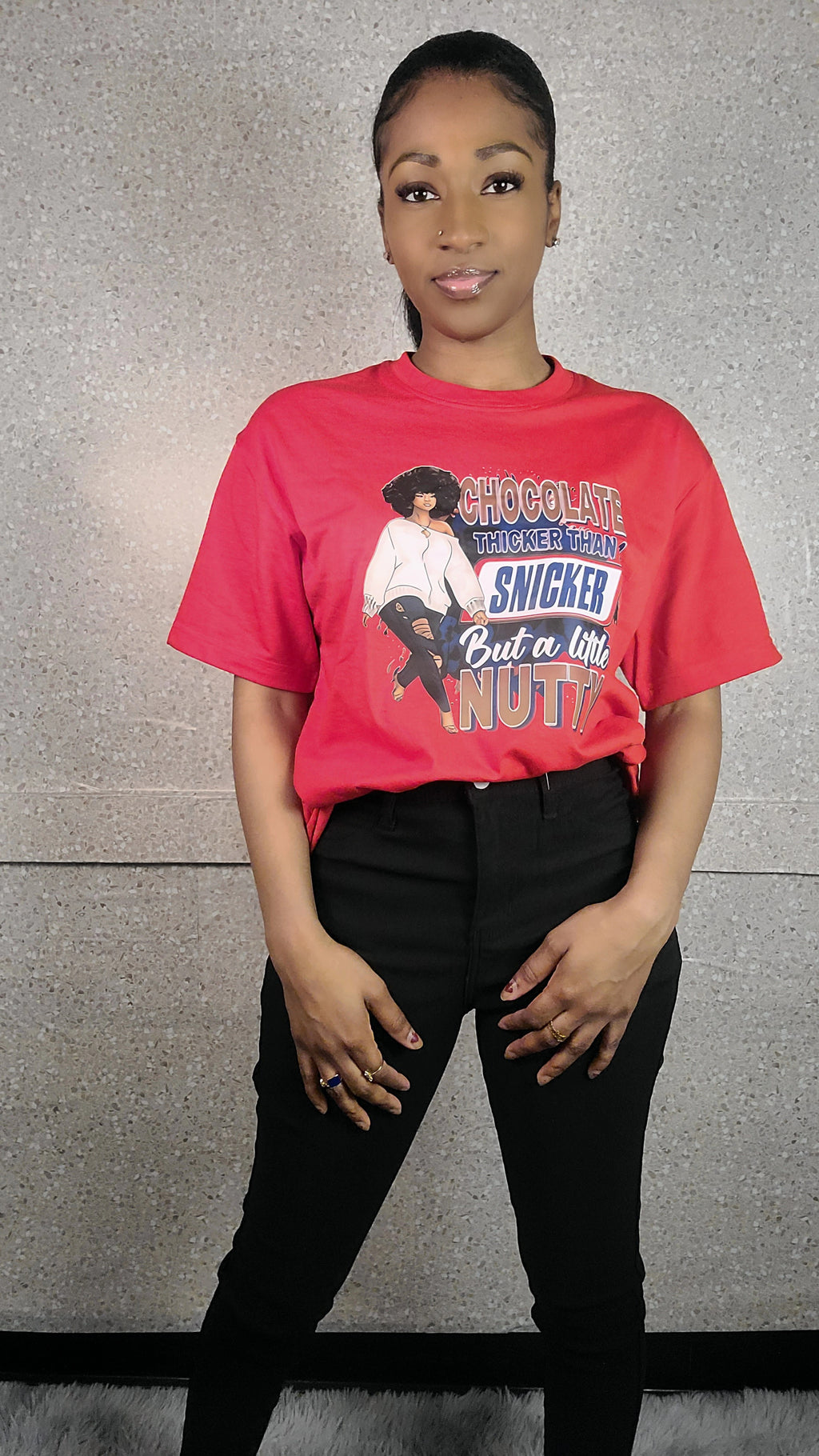 Thicker Than A Snicker Graphic T-Shirt