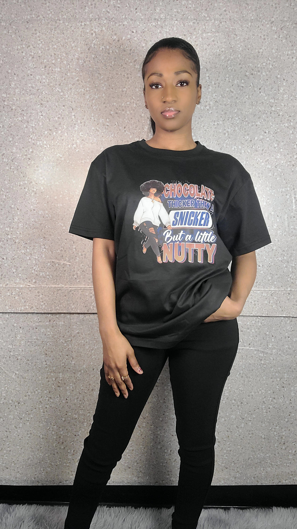 Thicker Than A Snicker Graphic T-Shirt