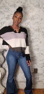 Medium Washed High Waist Bell Bottom Jeans