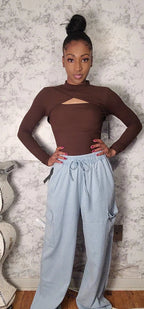 Lightweight Baggy Tencel Jogger Pants