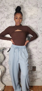 Lightweight Baggy Tencel Jogger Pants