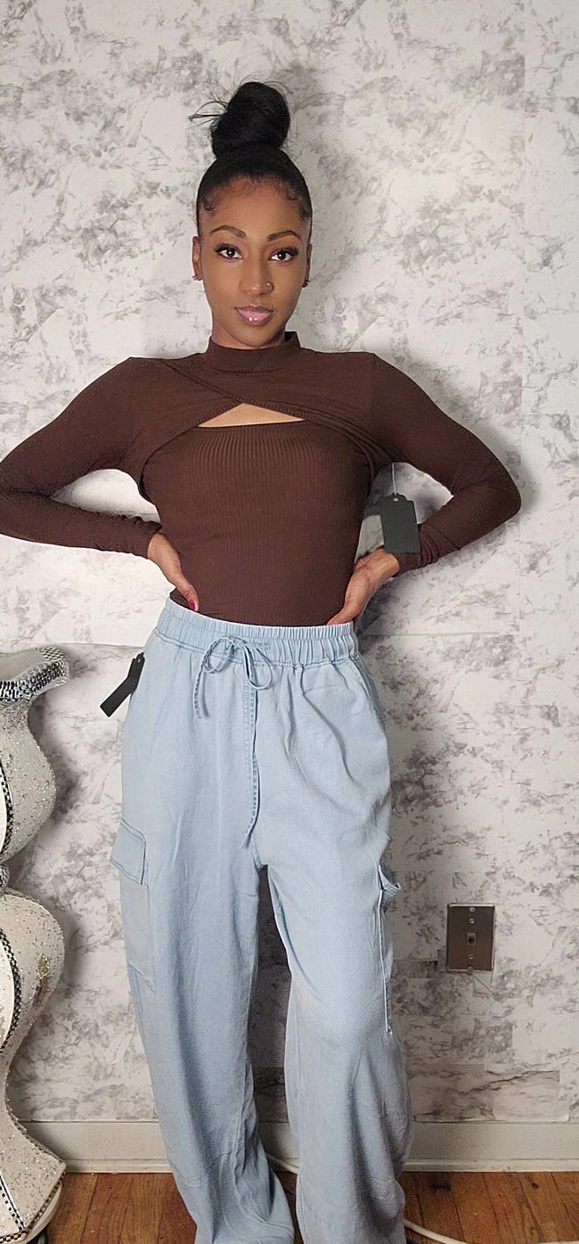 Lightweight Baggy Tencel Jogger Pants Main Image