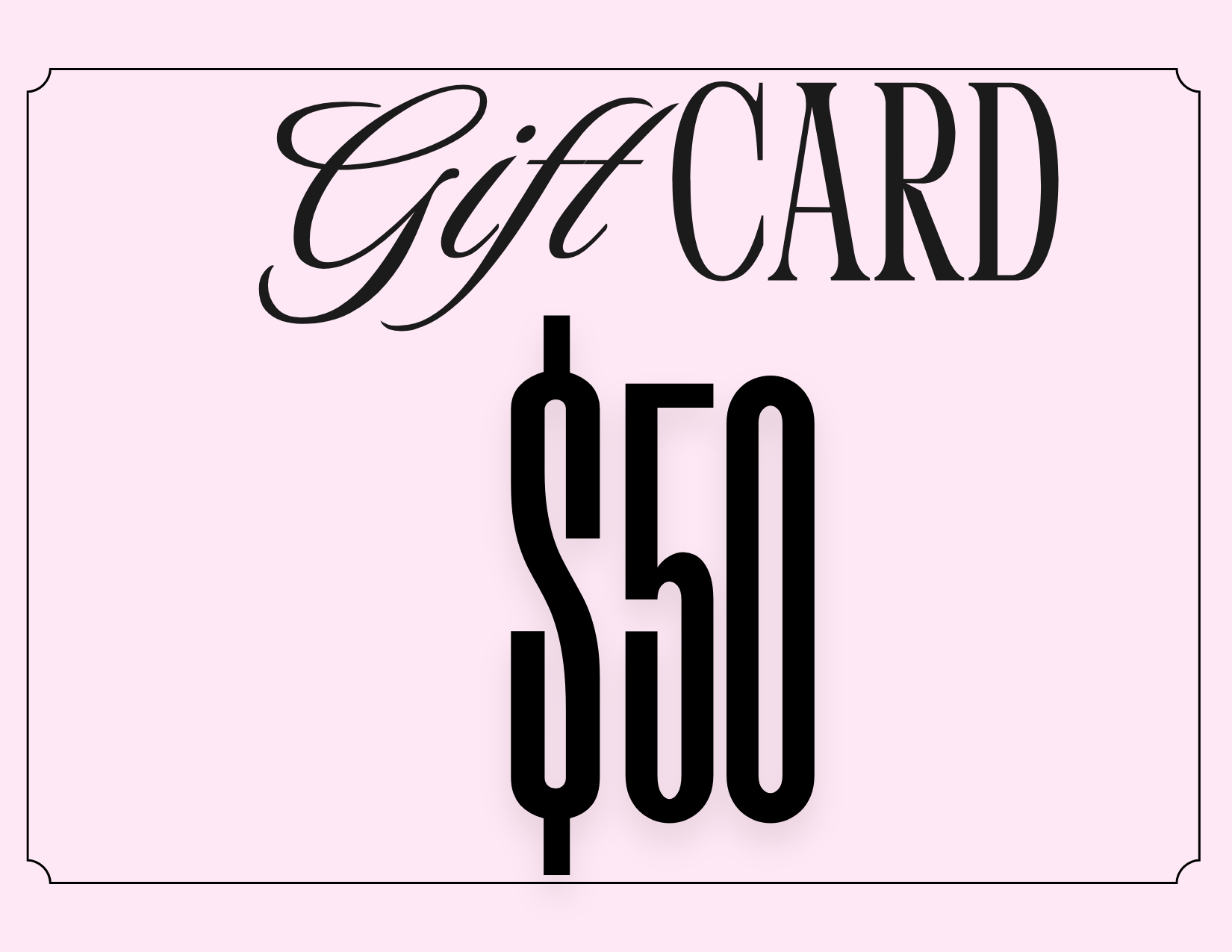 K6 Boutique Gift Card