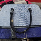 Leather Alligator Two-in-One Handbag